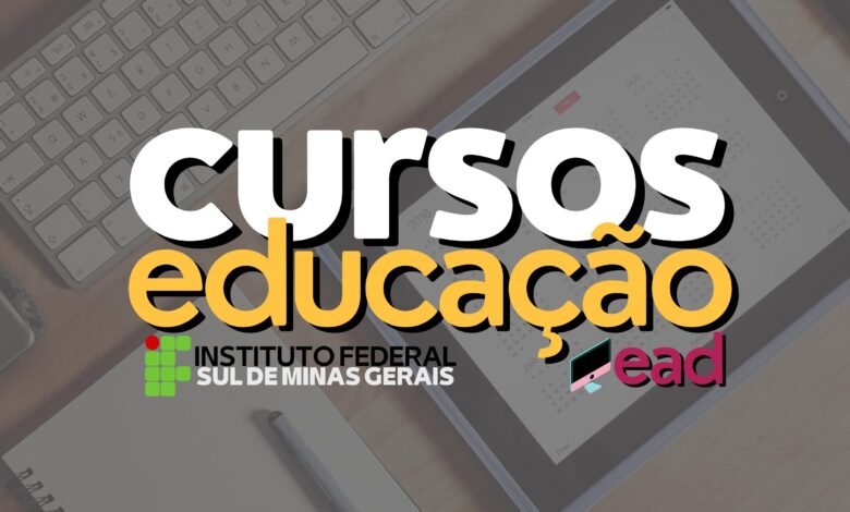 Cursos remotos Educação