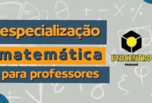 Especialização para Professores de Matemática