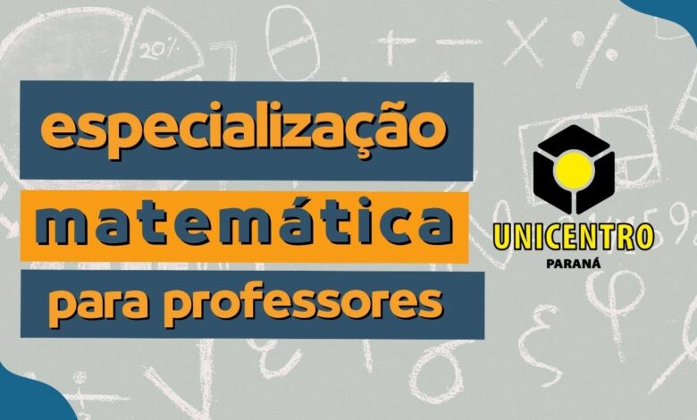 Especialização para Professores de Matemática