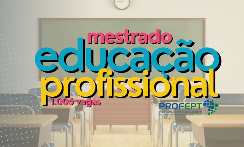 Mestrado em Educação Profissional