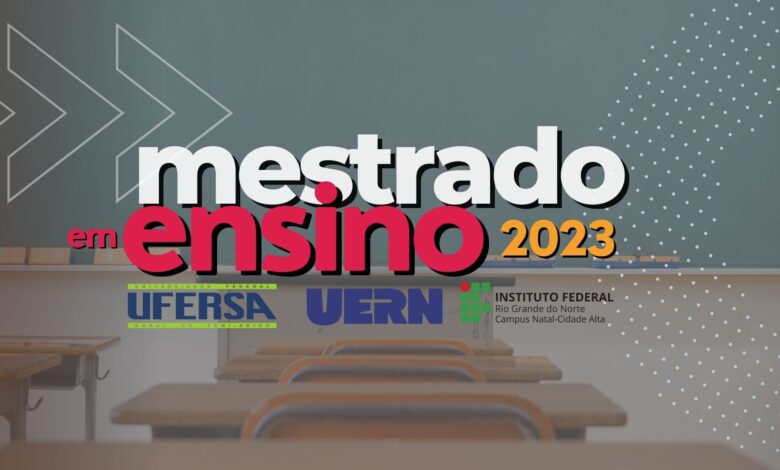 Mestrado em Ensino 2023