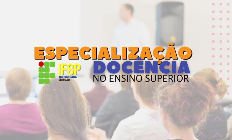 Pós-Graduação Docência Ensino Superior