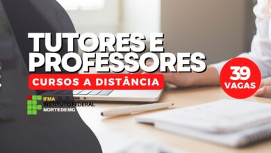 Professores e Tutores IFNMG