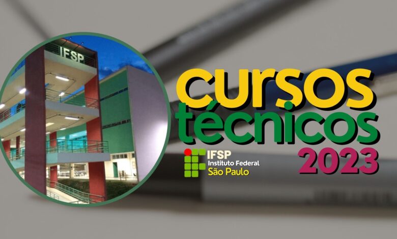 cursos técnicos IFSP 2023