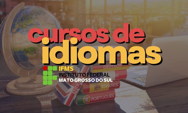 Cursos Idiomas do IFMS