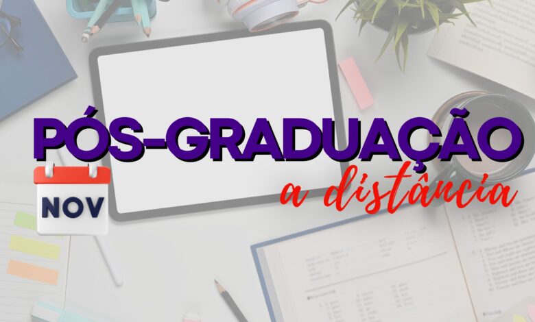 Pós-Graduação a distância novembro