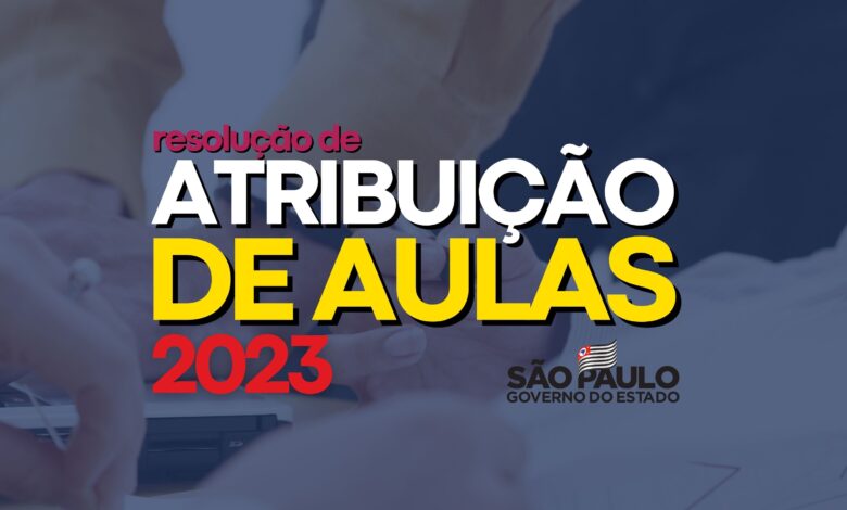 Resolução Atribuição de Aulas 2023