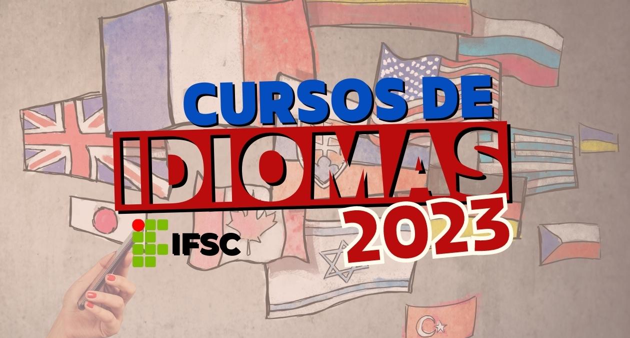 Cursos Idiomas IFSC 2023