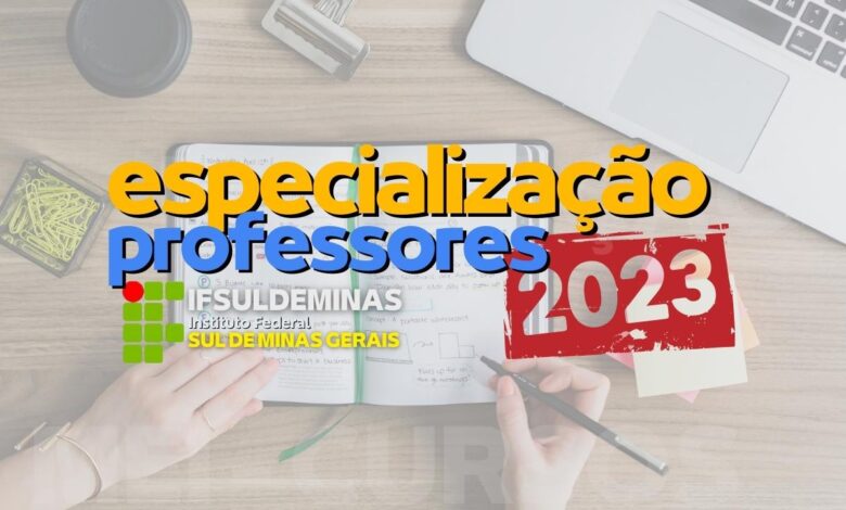 Especialização Professores IFSULDEMINAS