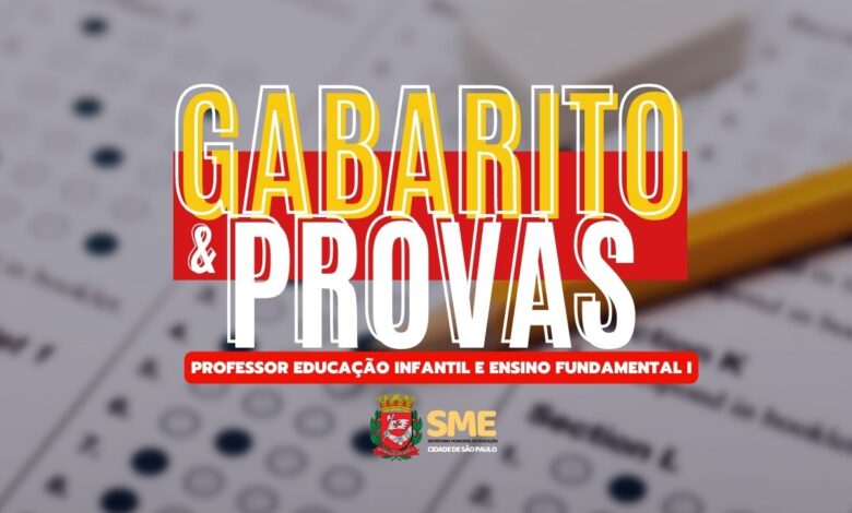 Gabarito e Provas SME