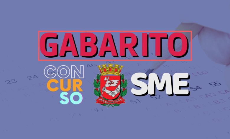 Gabaritos SME SP