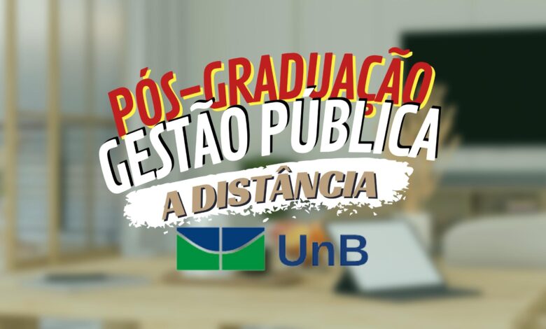 Pós-Graduação Gestão Pública UNB