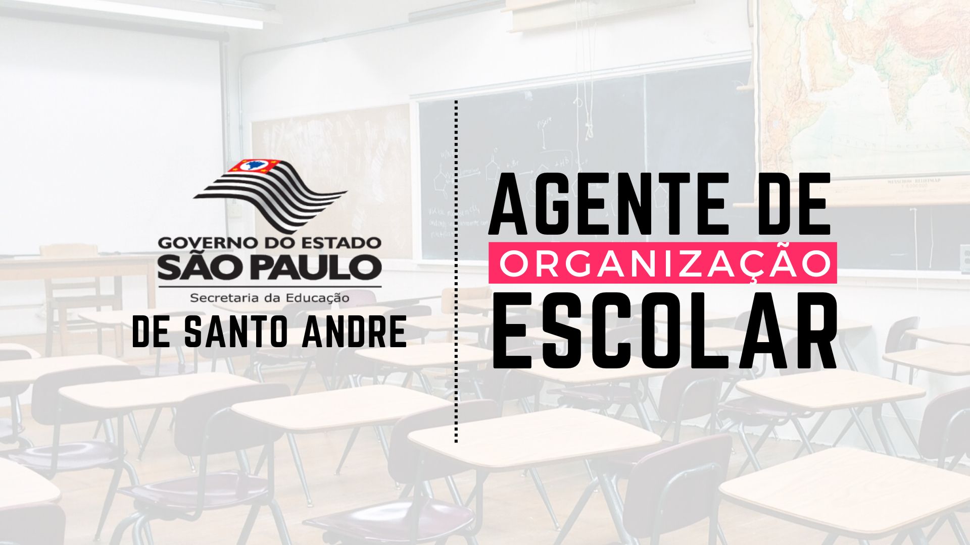 Agente de organização escolar Santo André