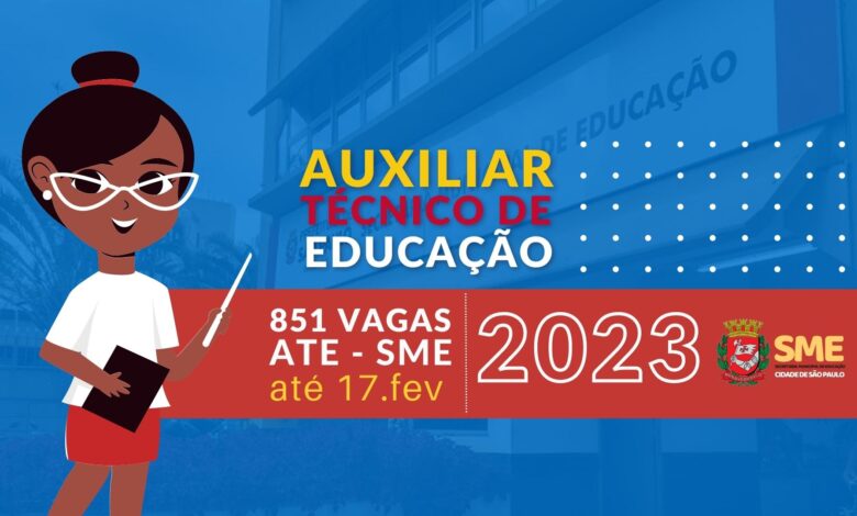 Auxiliar Técnico de Educação SME