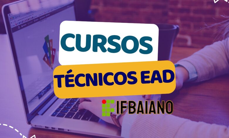 Cursos Técnicos EAD IFBAIANO