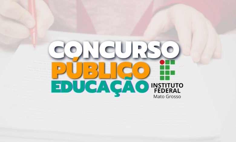 Concurso Educação IFMT