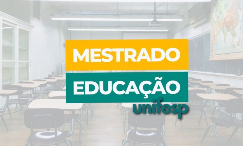 Mestrado Educação UNIFESP