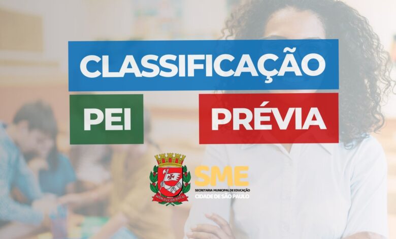 Classificação Prévia PEI