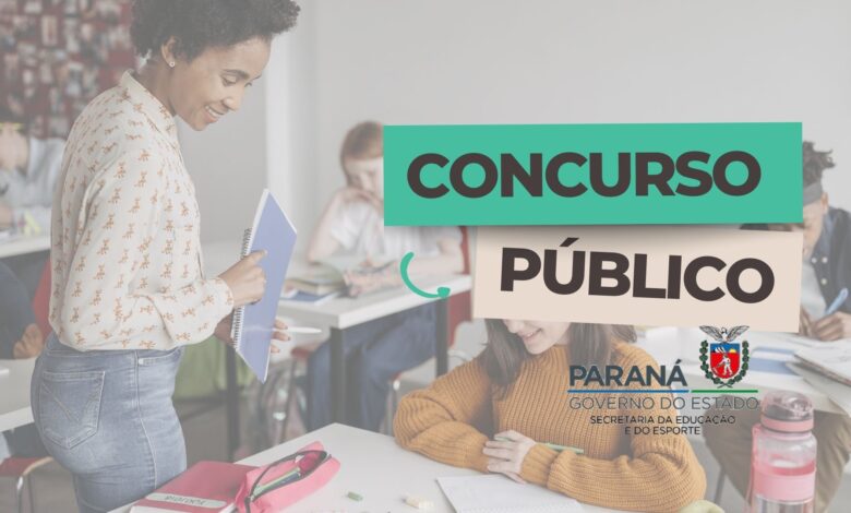 Concurso professor paraná