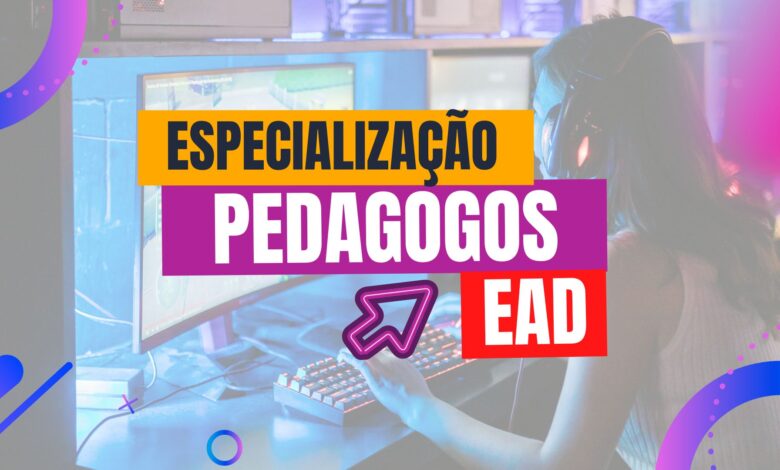 Especialização para Pedagogos