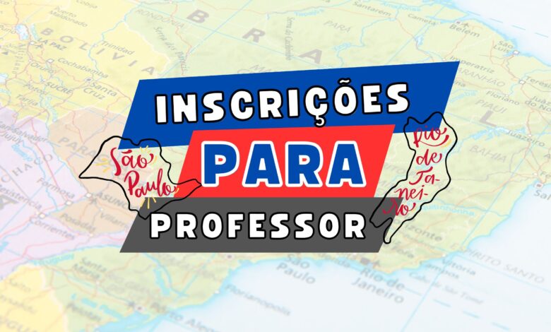 Inscrições Professor