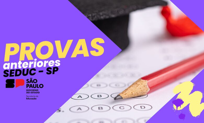 Provas SEDUC SP