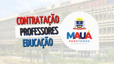 Contratação Professores Mauá