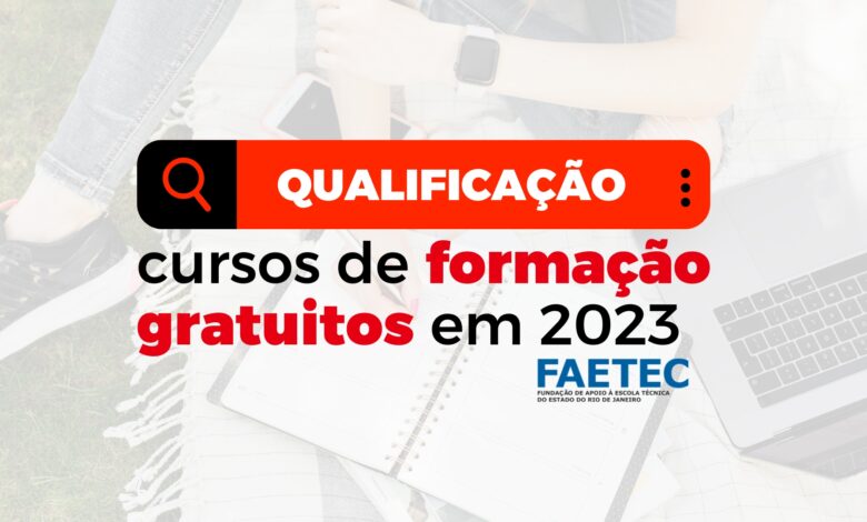 Cursos Qualificação FAETEC
