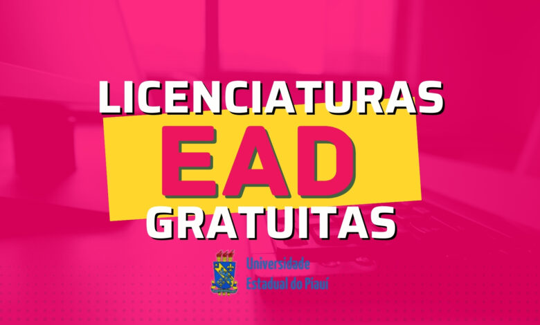 Licenciaturas EAD da UESPI