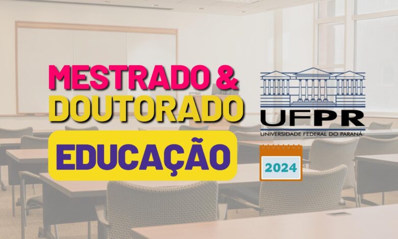 Mestrado Educação UFPR 2024