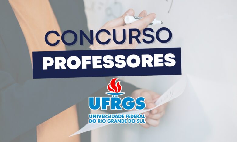 Concurso de professores UFRGS