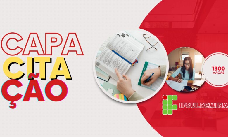 Cursos Capacitação do IFSULDEMINAS