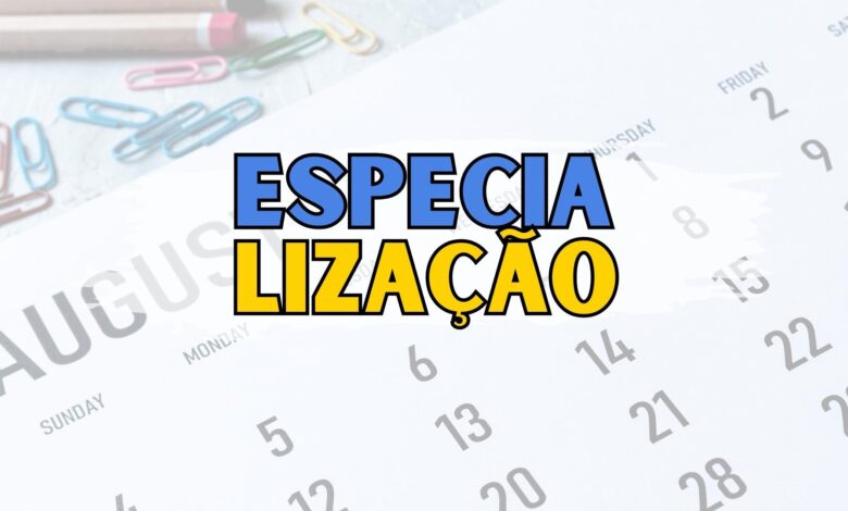 Especialização EAD Agosto
