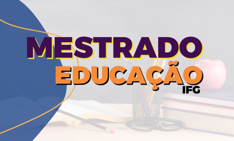 Mestrado Educação IFG