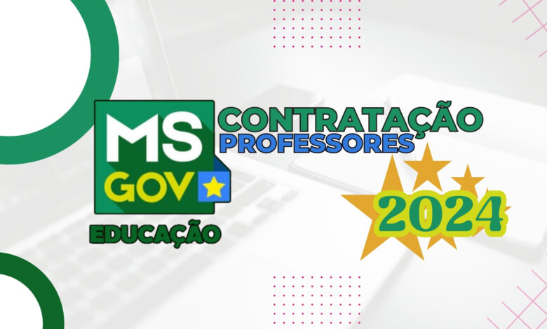 Contratação secretaria de Educação MS