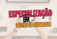 Até dia 14 de fevereiro de 2024, as inscrições para a Especialização em Gestão da Qualidade EAD estarão abertas! São 40 vagas gratuitas.