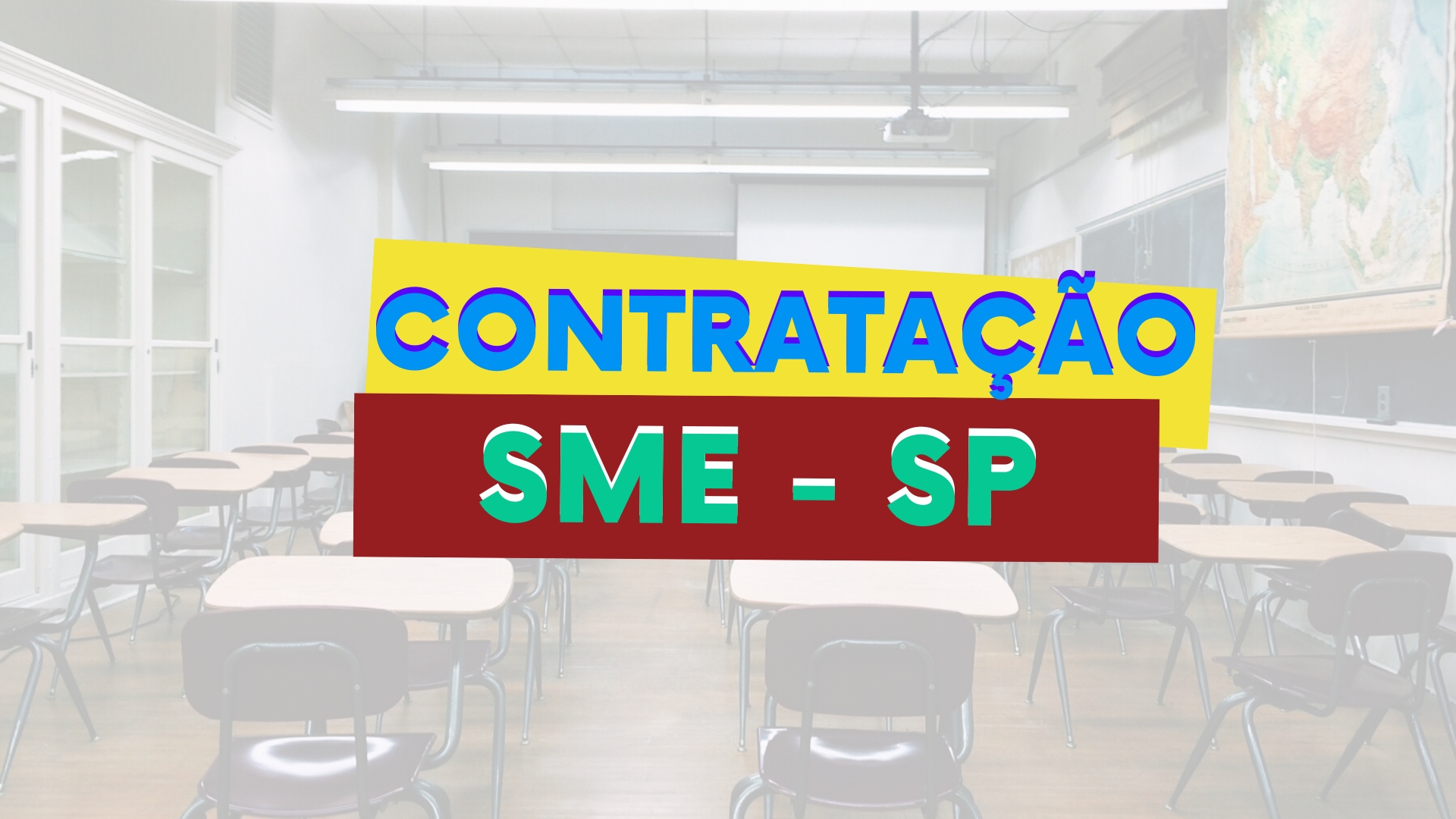 SME - SP anuncia contratação de 2.500 professores temporários de Educação Infantil, Ensino Fundamental e Médio para atuação no ano de 2024.