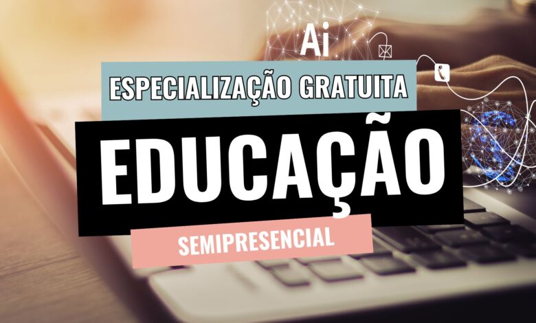 O Instituto Federal de São Paulo - IFSP abre inscrições para Especialização Semipresencial em Educações e Tecnologias Digitais. Confira!