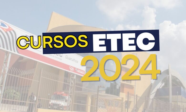 A ETECs recebe inscrições para 41 mil vagas em cursos técnicos gratuitos presenciais e EAD até 9 de maio. Confira detalhes