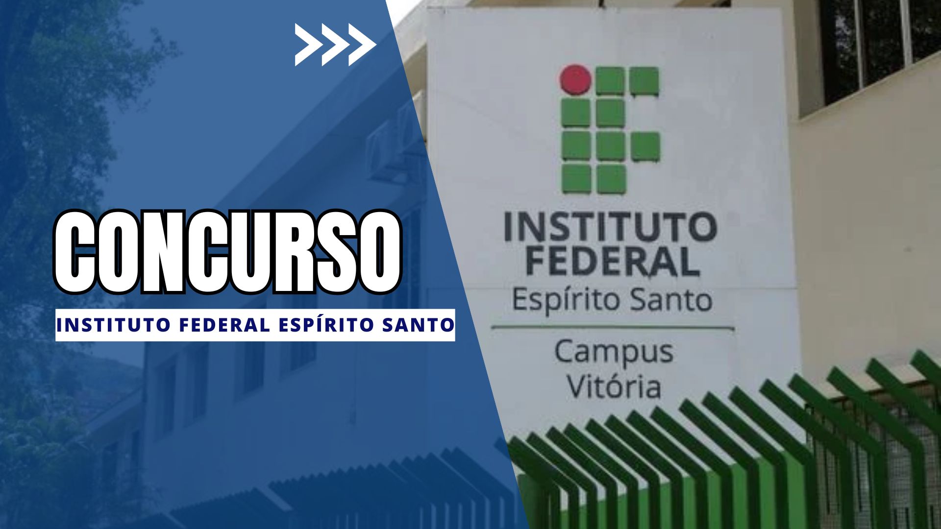 O Instituto Federal do Espírito Santo - IFES anuncia inscrições para Concurso Público de Professor do Ensino Básico, Técnico e Tecnológico.