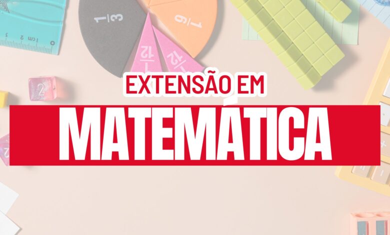 Ministério da Educação - MEC abre inscrições para 2 Cursos de Extensão em Matemática 100% EAD com 60 horas. + de 5 mil vagas.