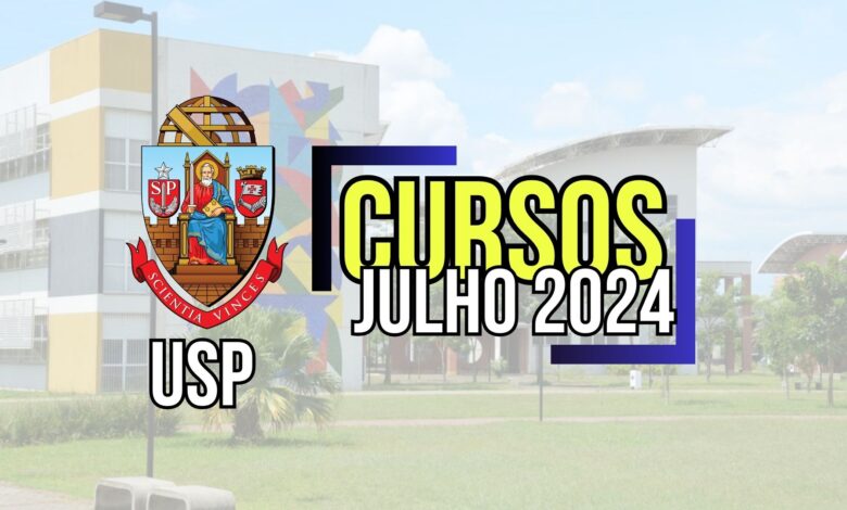 A Universidade de São Paulo está com inscrições abertas para 9 Cursos de Extensão e Formação da EACH em Julho de 2024; Inscrições abertas.