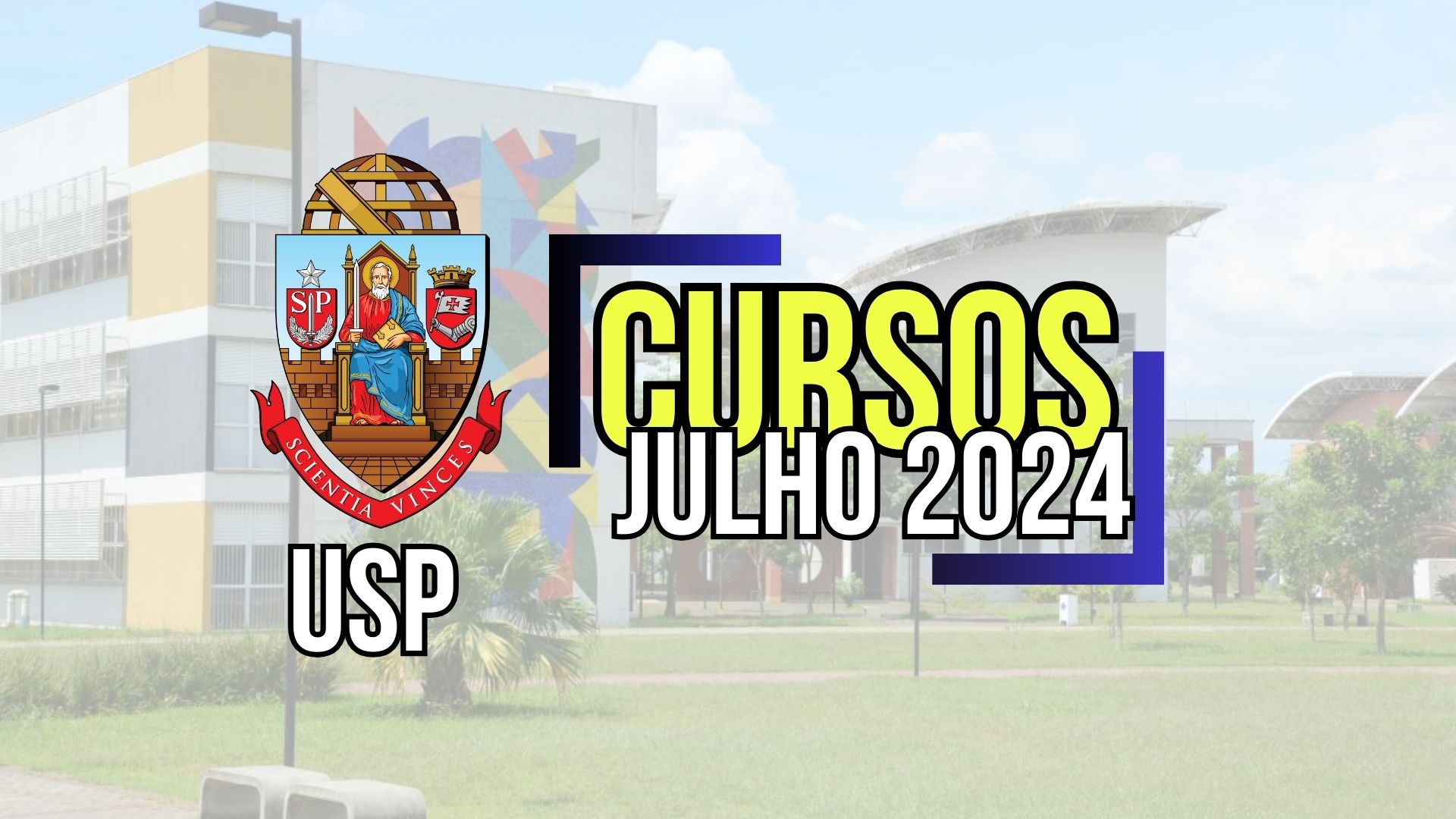 A Universidade de São Paulo está com inscrições abertas para 9 Cursos de Extensão e Formação da EACH em Julho de 2024; Inscrições abertas.