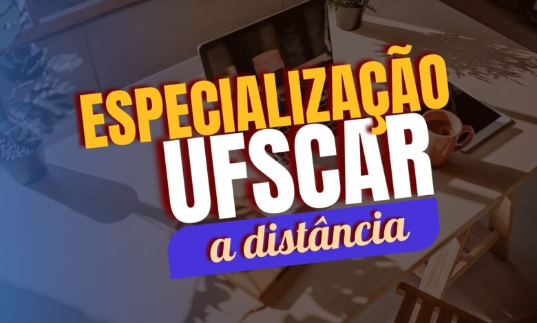 Universidade Federal de São Carlos - UFSCar abre inscrições para 2 Cursos de Especialização em Gestão Pública Totalmente EAD.