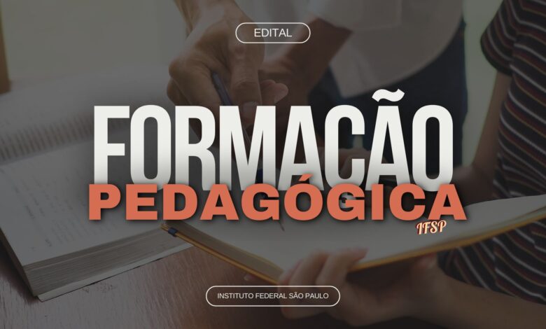 O Instituto Federal de São Paulo - IFSP abre inscrições para Formação Pedagógica para Graduados Não Licenciados em 2024. Confira detalhes.