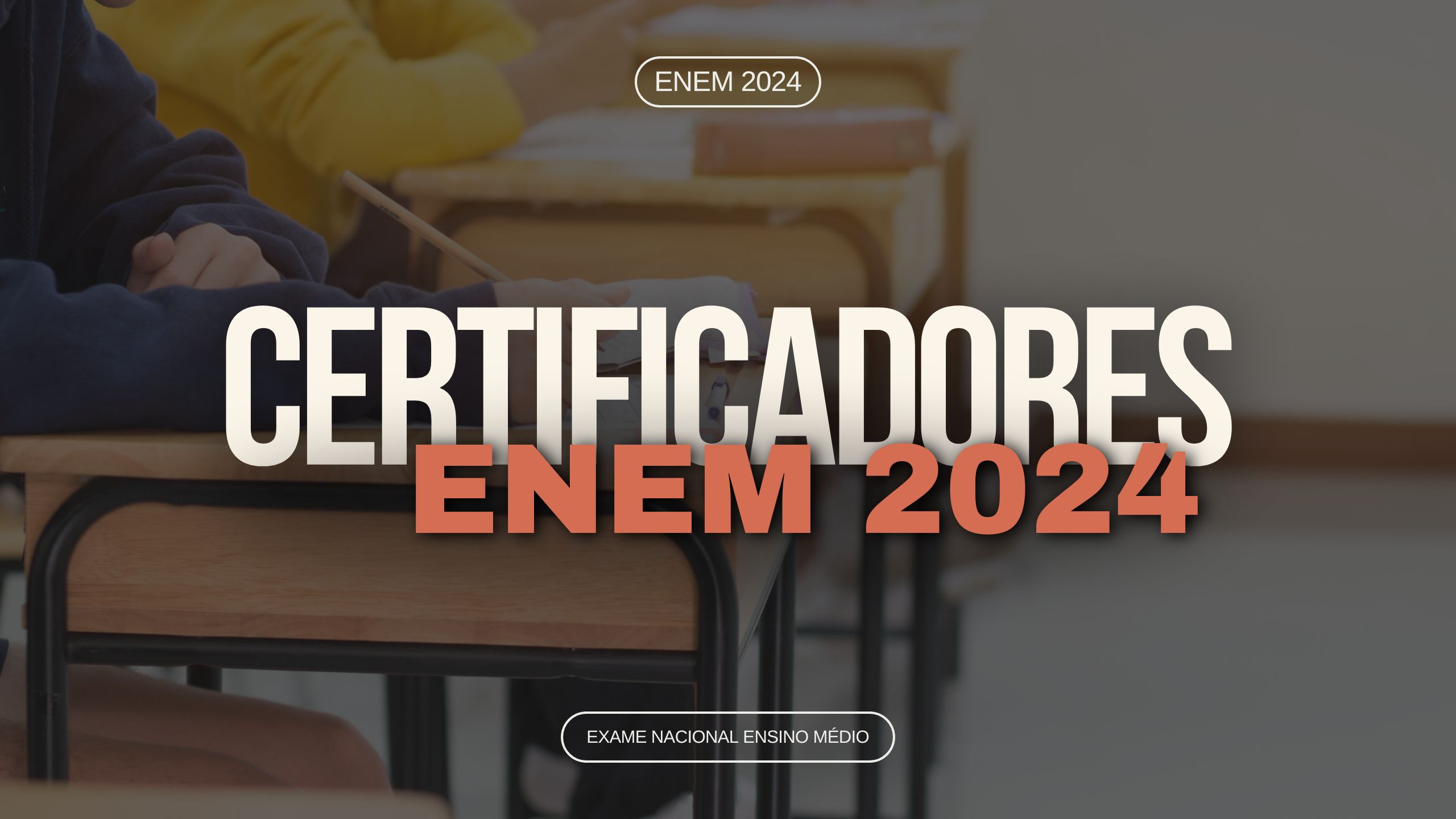 INEP e MEC publicam Edital de Seleção para Certificadores do Exame Nacional do Ensino Médio - ENEM 2024: Inscrições a partir de 3 de julho.