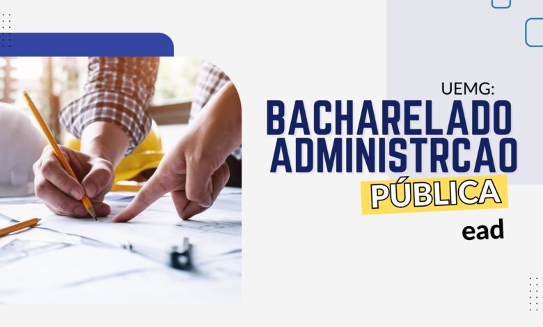 A Universidade Estadual de Minas Gerais - UEMG oferece 320 vagas para o Curso de Bacharelado em Administração Pública EAD.