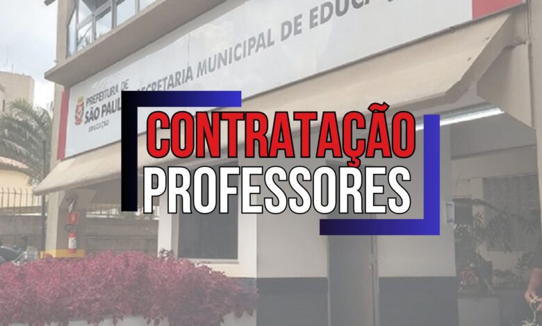SME - SP publica Autorização para a Contratação Temporária de 1,3 mil professores em diversos cargos em 2024. Confira Despacho