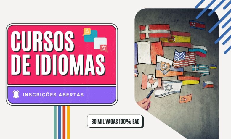 IFSUL ofeerce 30 mil vagas para Cursos de Idiomas 100% EAD com 180 horas que garantem aprendizado flexível e acessível.