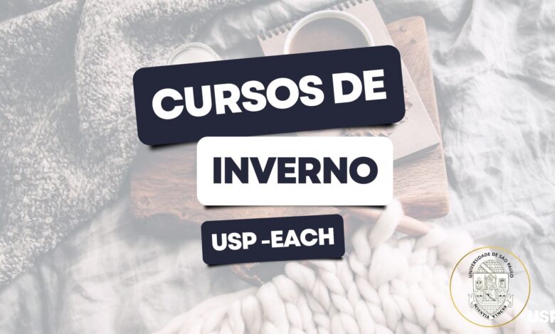EACH - USP abre inscrições para Cursos de Inverno Gratuitos oferecidos em Julho de 2024. São mais de 800 vagas inteiramente gratuitas.
